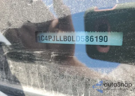 2020 Jeep Cherokee Latitude Plus z USA, uszkodzony, nr VIN 1C4PJLLB0LD586190